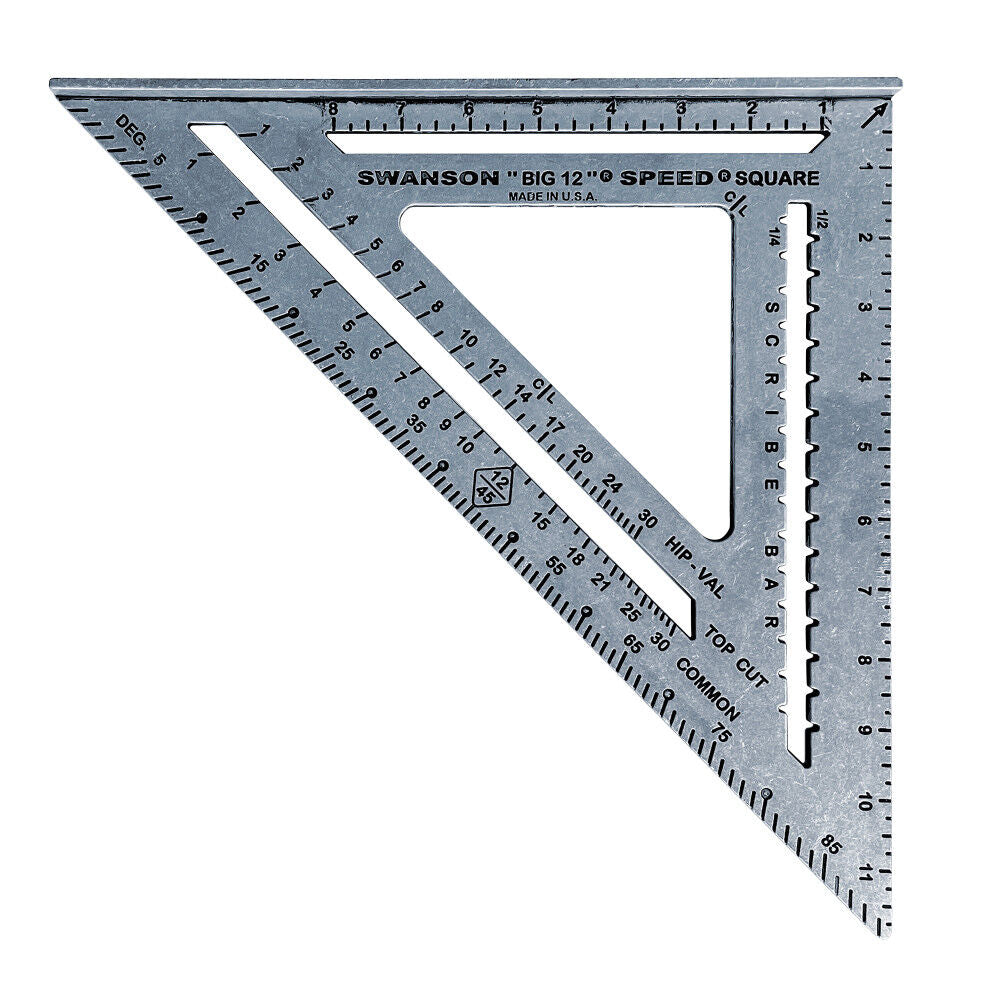 Big 12 Speed Square W/Layout Bar, Blue Book S0107