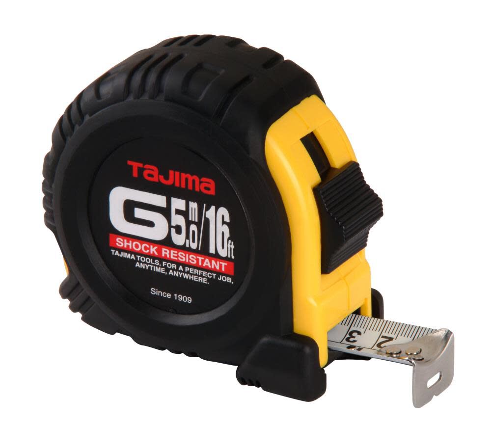 16 Ft. or 5 m x 1 In. Steel Blade Tape Measure G-16/5MBW