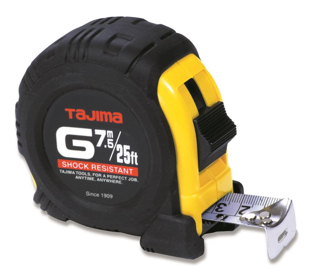 25 Ft. Standard and Metric Scale Tape Measure G-25/7.5MBW