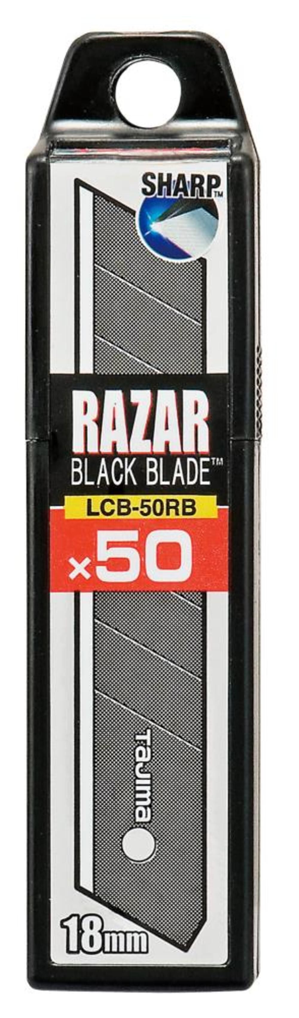 3/4 In. 8-Point Heavy Duty RAZAR Utility Knife Blades 50 pack LCB-50RB-50