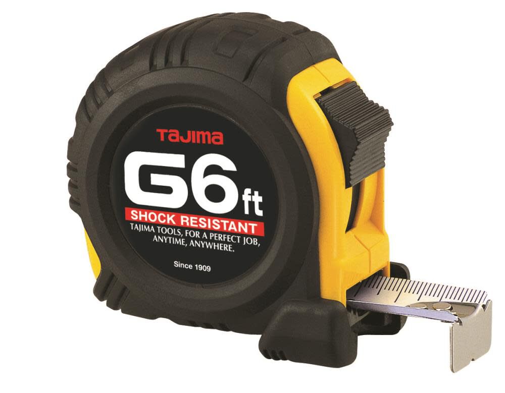 6 Ft. Standard Scale Tape Measure with 1/2 In. Steel Blade G-6BW