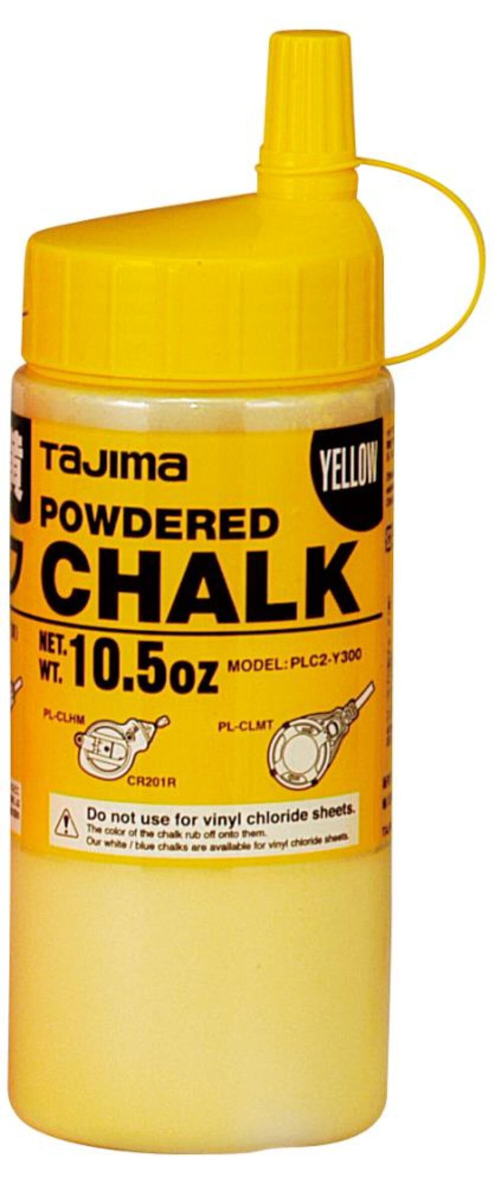 CHALK-RITE Ultra Fine Chalk 10.5 oz. Yellow PLC2-Y300