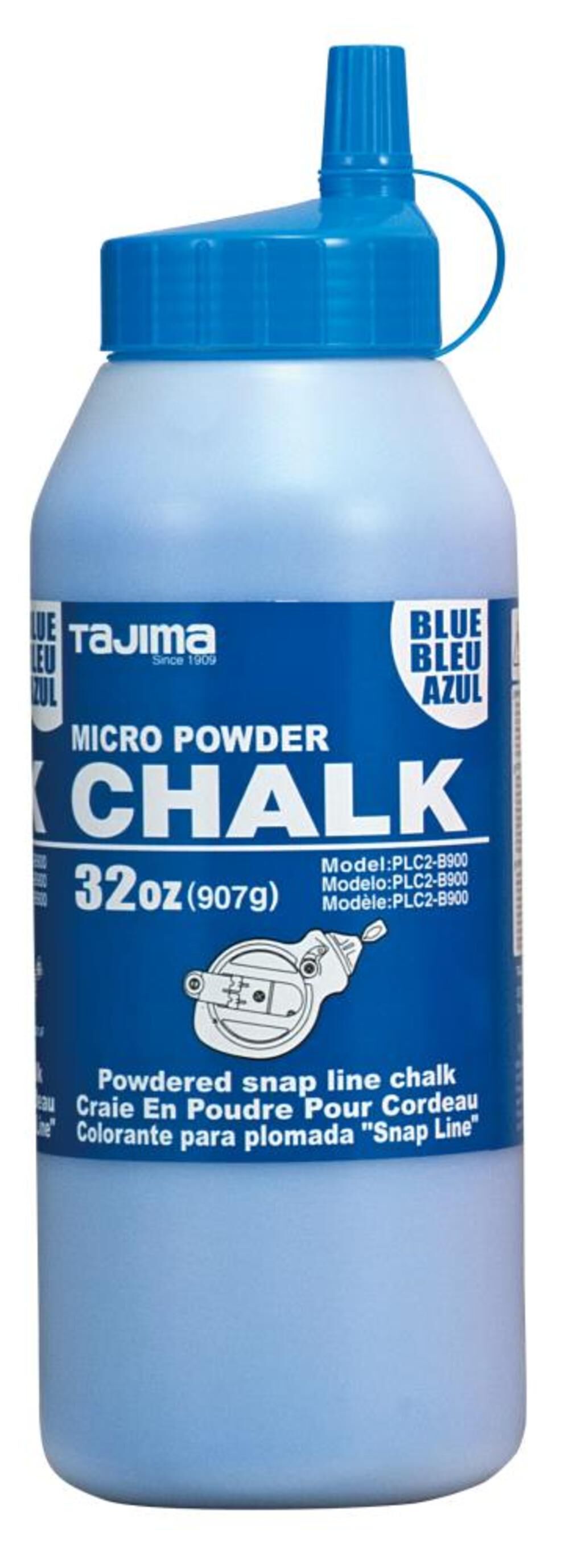 CHALK-RITE Ultra Fine Chalk 32 oz. Blue PLC2-B900