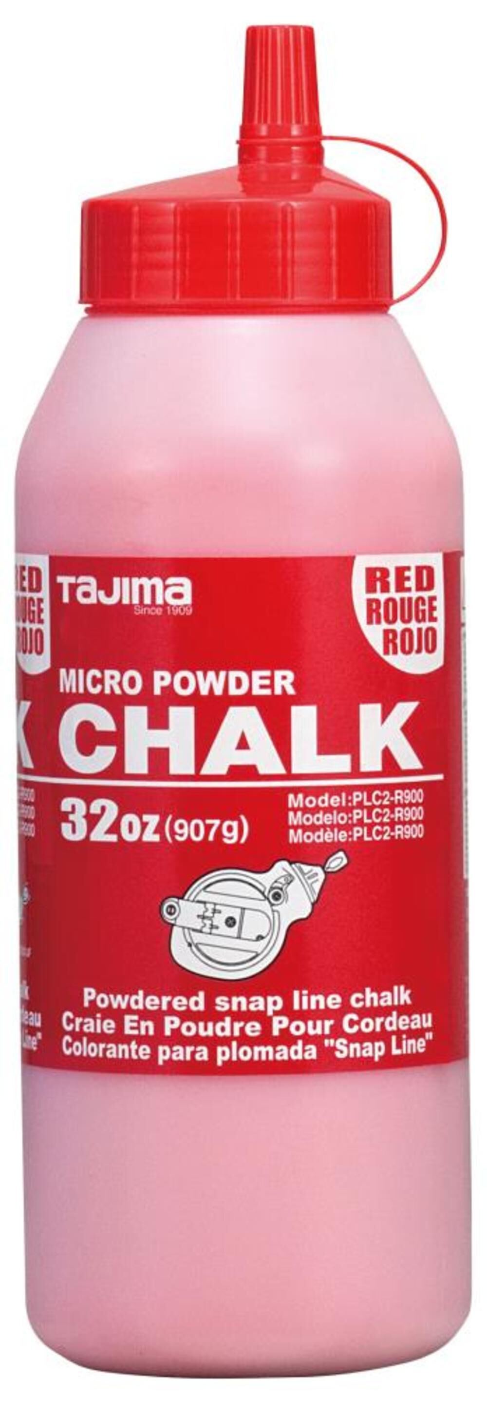 CHALK-RITE Ultra Fine Chalk 32 oz. Red PLC2-R900