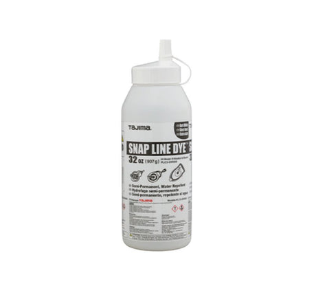 Chalk Snap Line Dye 32oz Dark White PLC3-DW900