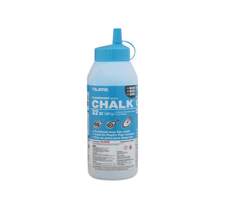 Micro Chalk Powdered Snap Line Chalk Fluorescent Blue 32oz PLC2-FB900