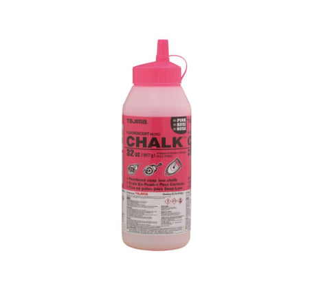Micro Chalk Powdered Snap Line Chalk Fluorescent Pink 32oz PLC2-FP900