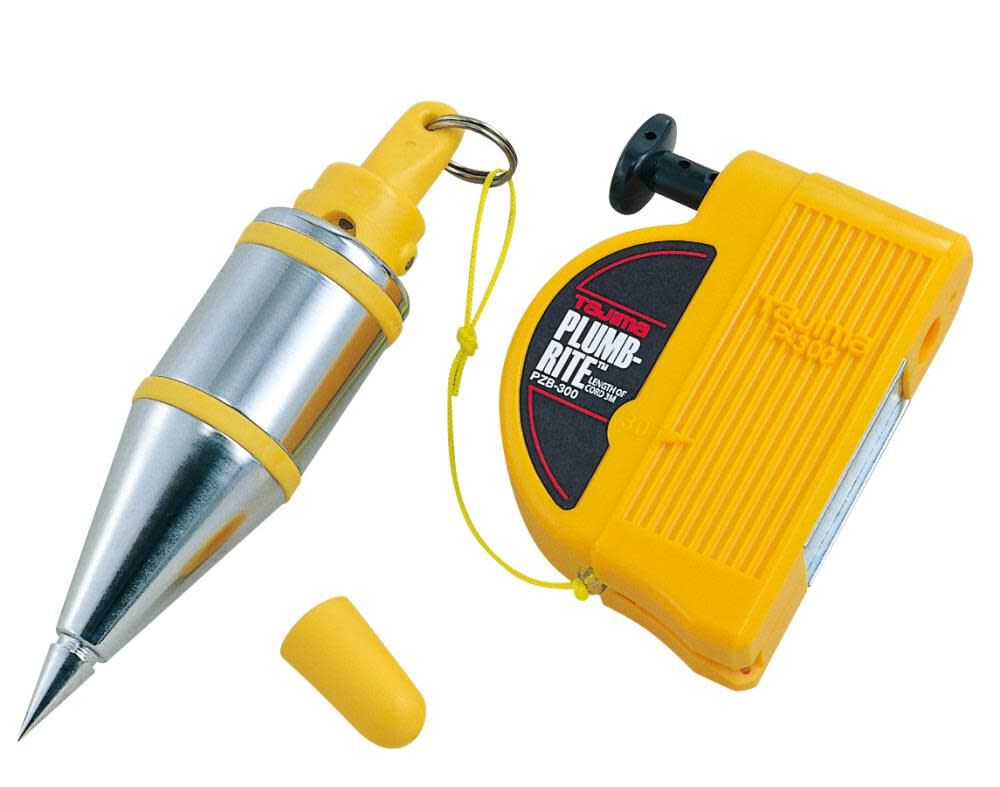 PLUMB-RITE Compact and Light-Duty Plumb Bob Setter 10 Oz Bob PZB-300