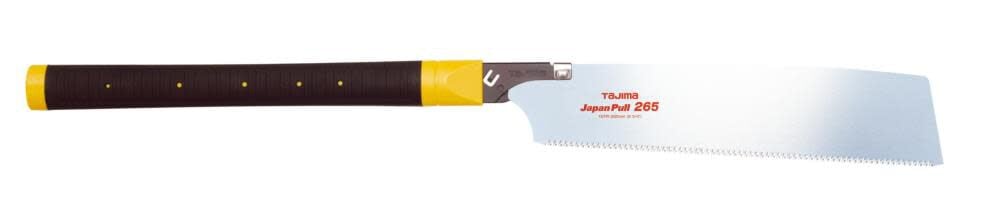 Rapid Pull Hand Saw with a Straight Elastomer Wrapped Handle JPR-265R