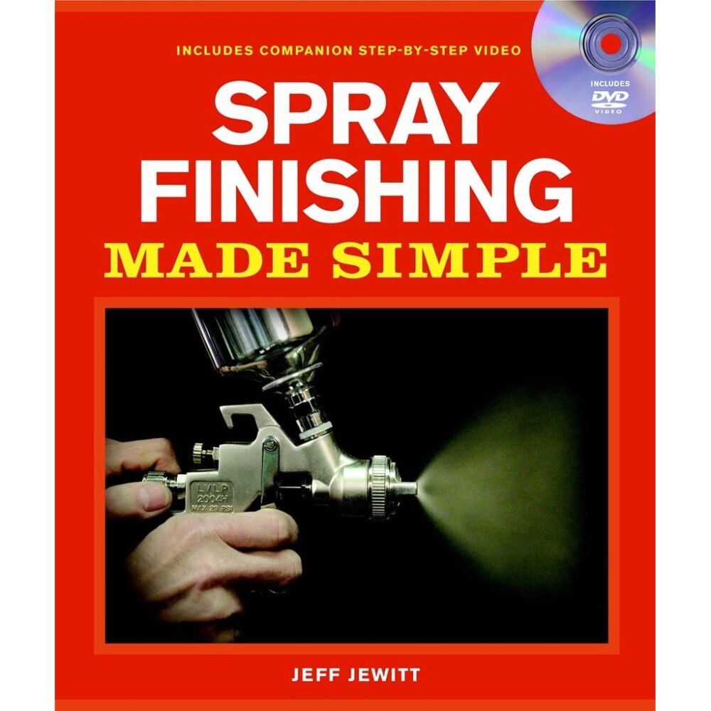 Spray Finishing Made Simple Book with DVD 71249