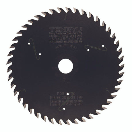 160 mm x 45T PTFE Coated Plunge Cut Saw Blade for Wood PSW-16045AB2T