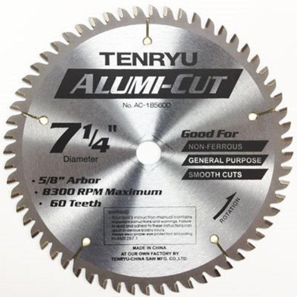 7-1/4In Alumi-Cut Saw Blade AC-18560D