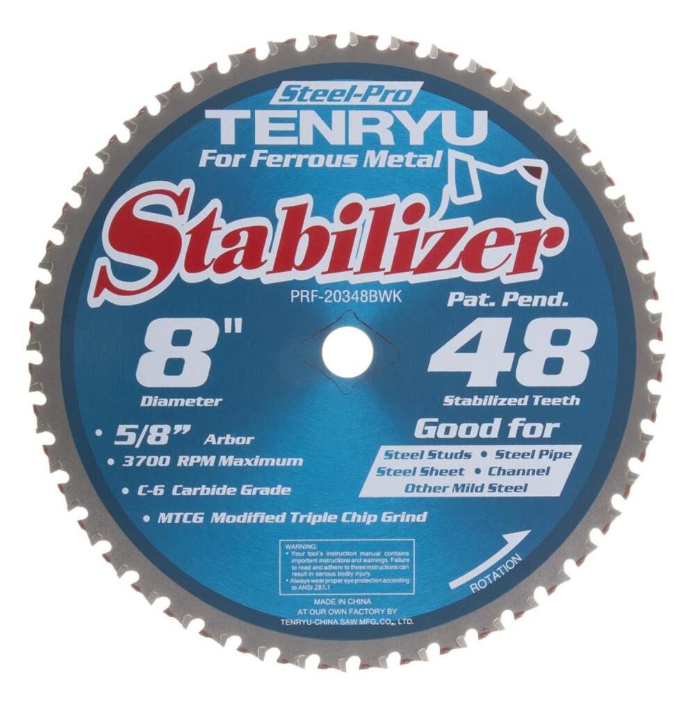 8In x 48CT Metal Steel-Pro Stabilizer Series Blade PRF-20348BWK