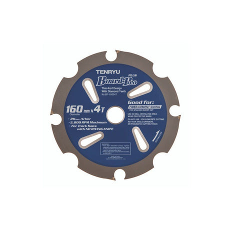 Board-Pro Plus 160 mm x 4T PCD Tipped Track Saw Blade BP-16004T