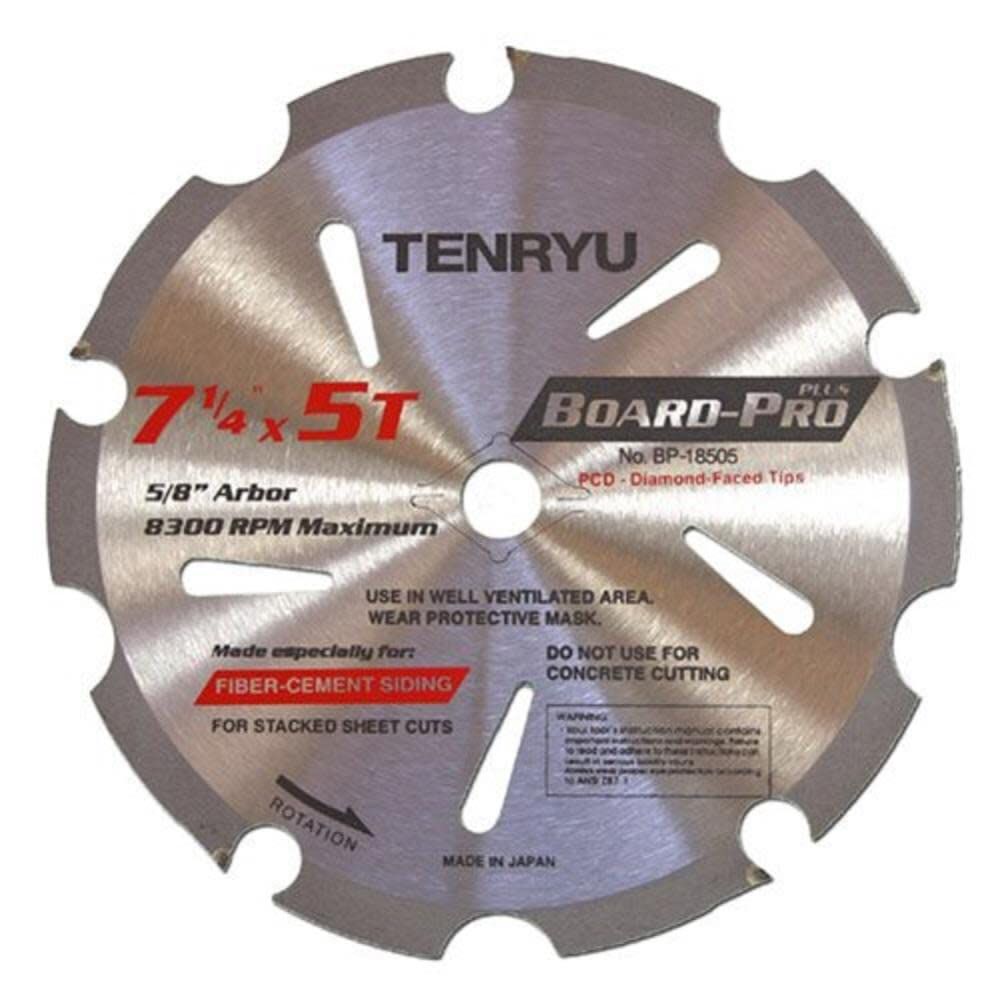 Board-Pro Plus 7-1/4in x 5T PCD Tipped Saw Blade BP-18505T