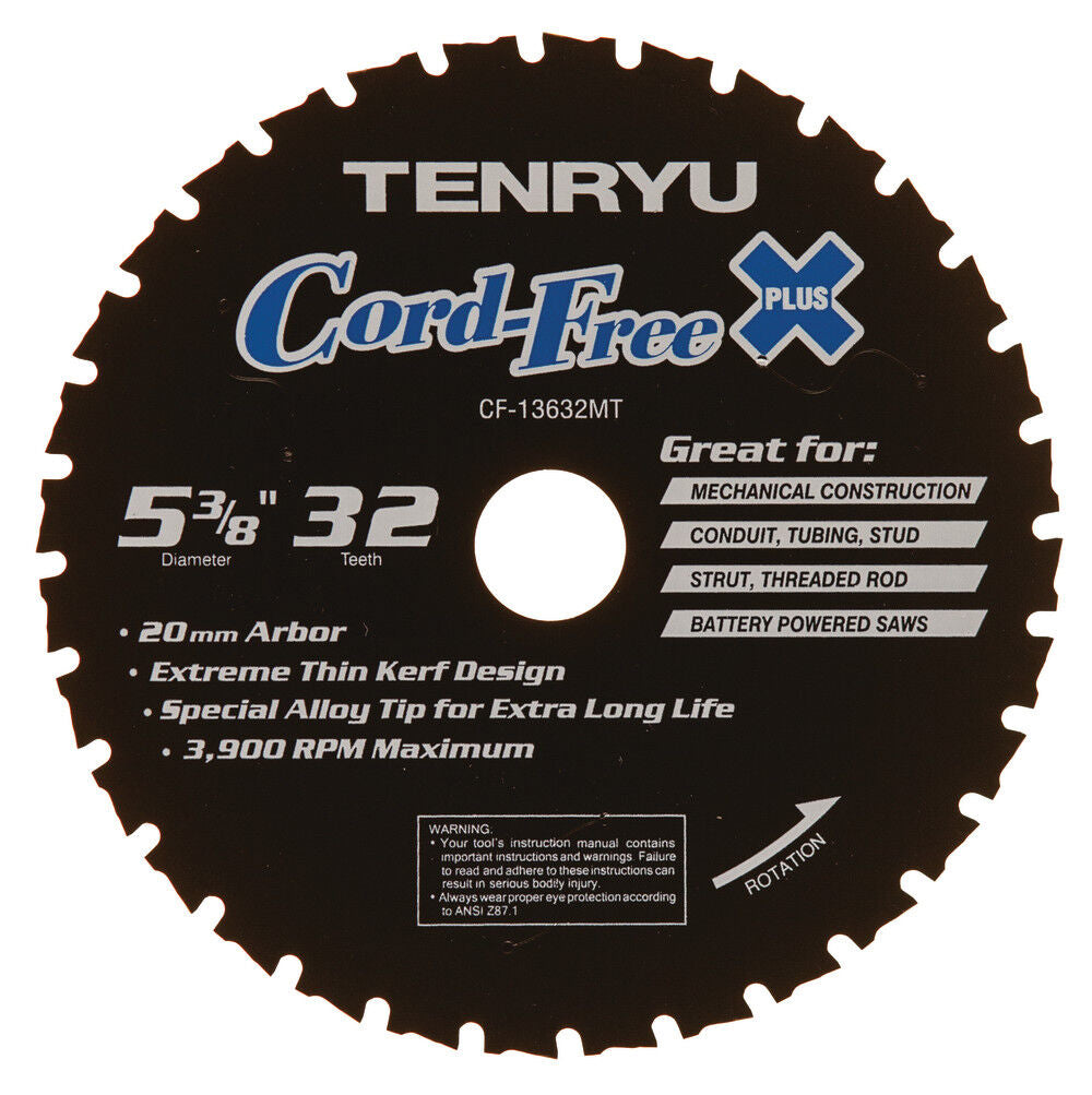 Cord Free Series 5-3/8 Inch x 32T General Purpose Blade CF-13632MT