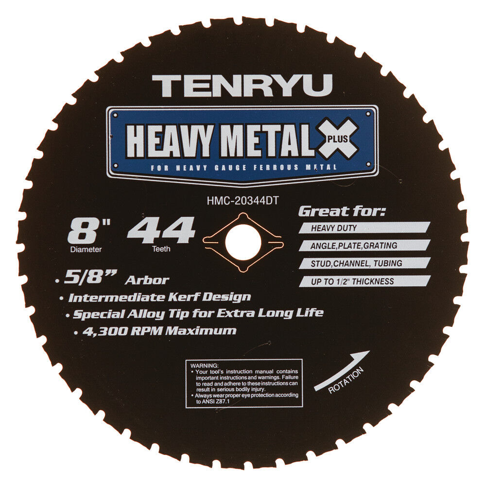 Heavy Metal Plus 8 Inch x 44T General Purpose Blade HMC-20344DT