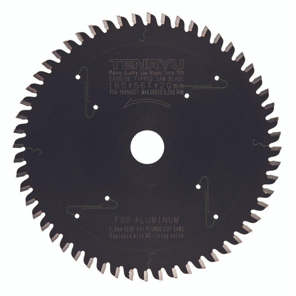 PTFE Coated Plunge Cut Saw Blade 160mm x 56T PSA-16056D2T