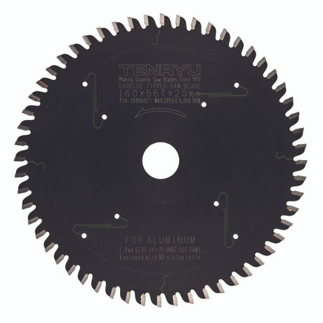 PTFE Coated Plunge Cut Saw Blade 160mm x 56T PSA-16056D2T