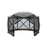 Tents 6 Sided 10 ft x 10 ft Slate Portable Pop-Up Tent ST8101SL