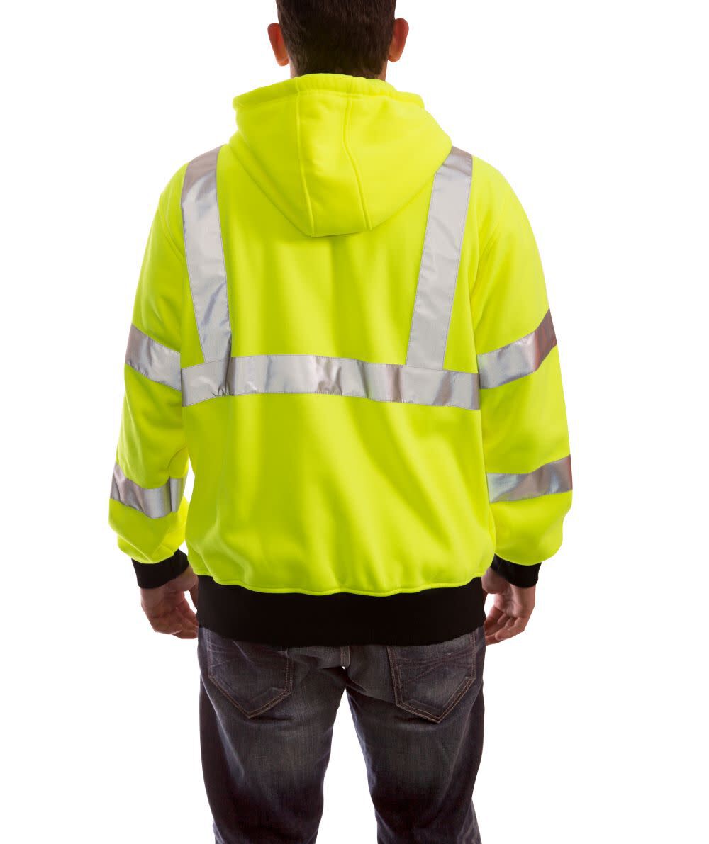 Job Sight Zip-Up Hoodie Hi-Vis 2X S78122.2X