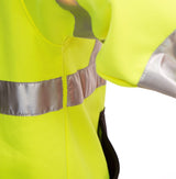 Job Sight Zip-Up Hoodie Hi-Vis 4X S78122.4X