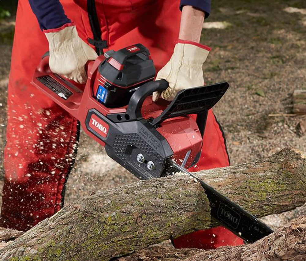 Flex-Force 60-volt Max 16-in Brushless Battery 2.5 Ah Chainsaw (Battery and Charger Included) 51850