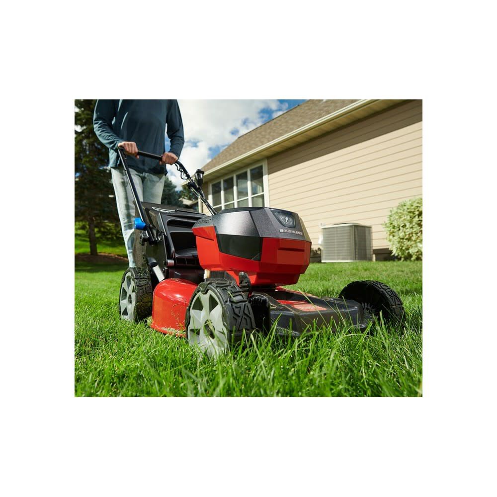 Recycler 60-volt Max 21-in Cordless Push Lawn Mower 4 Ah (1-Battery and Charger Included) 21323