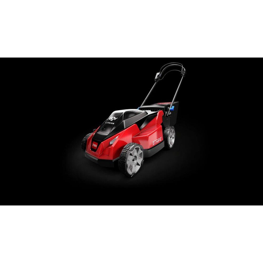 Stripe 60-volt Max 21-in Cordless Self-propelled Lawn Mower 6 Ah (1-Battery and Charger Included) 21621