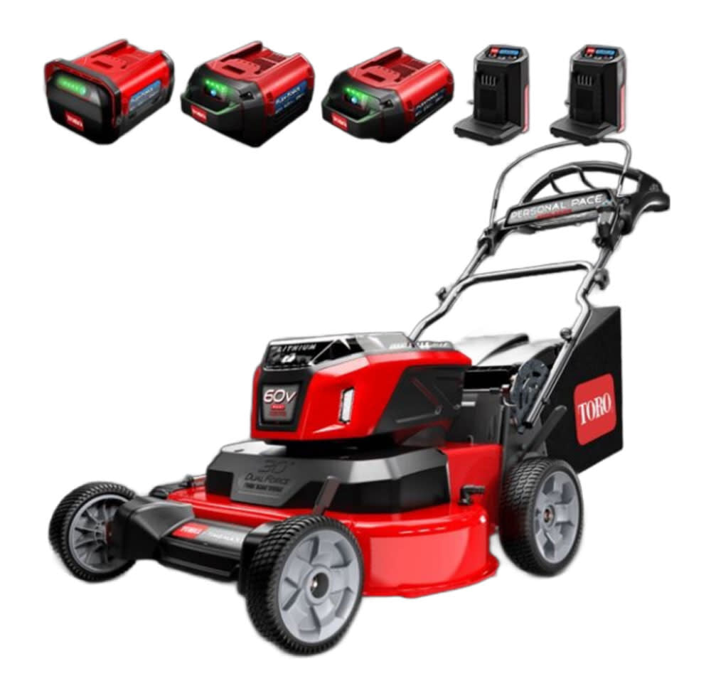 60V 30 Inch eTimeMaster Walk Behind Push Lawn Mower Kit 21493