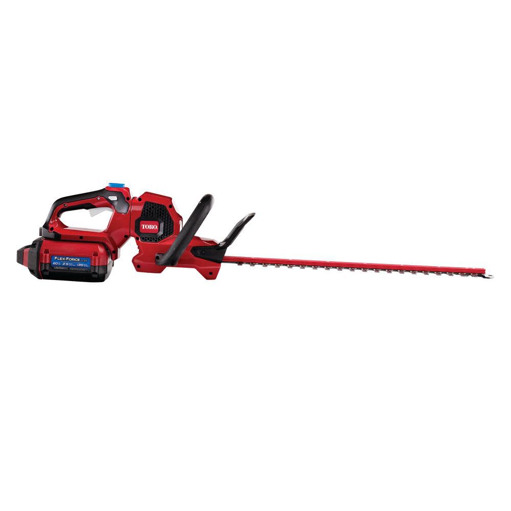 Flex-Force 60-volt Max 24-in Battery Hedge Trimmer 2.5 Ah (Battery and Charger Included) 51840