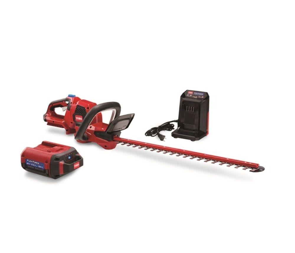 Flex-Force 60-volt Max 24-in Battery Hedge Trimmer 2.5 Ah (Battery and Charger Included) 51840