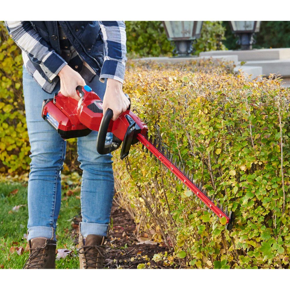 Flex-Force 60-volt Max 24-in Battery Hedge Trimmer 2 Ah (Battery and Charger Included) 51841