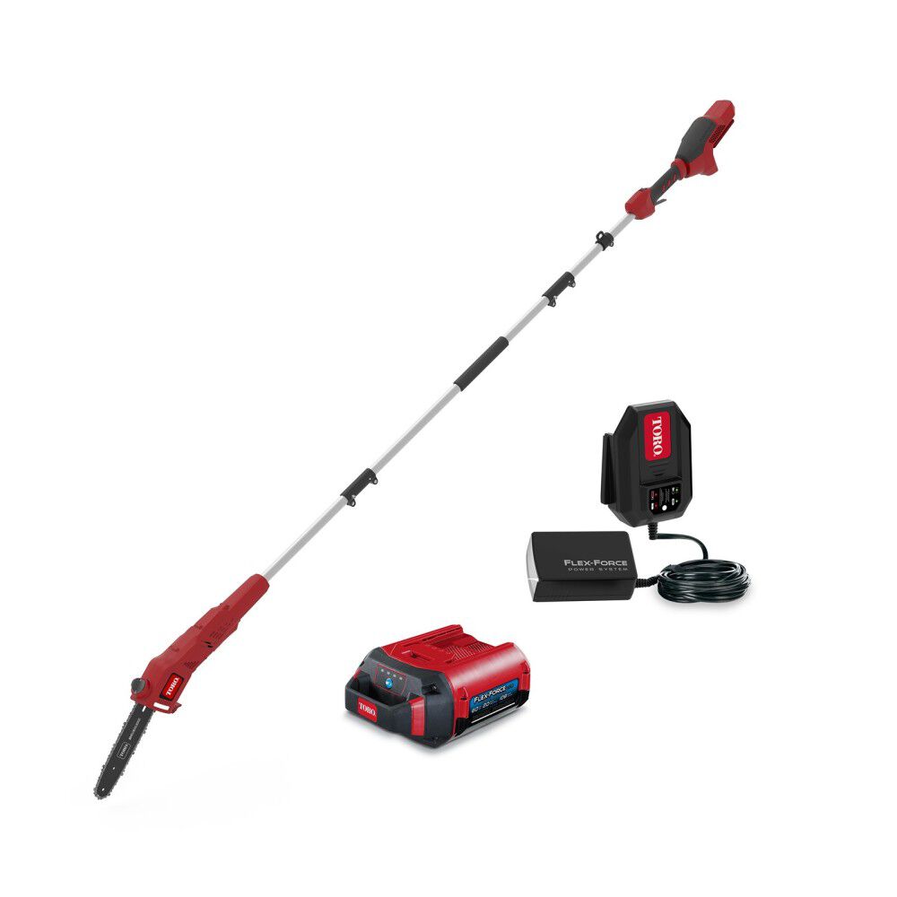 Flex-Force 60-volt Max 10-in 2 Ah Battery Pole Saw (Battery and Charger Included) 51870