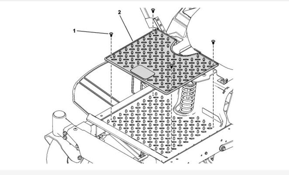 Floormat Kit For TimeCutter MyRide Riding Mower 140-2061