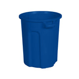 20 Gallon Round Trash Can with Lift Handle Blue RND20-B0705