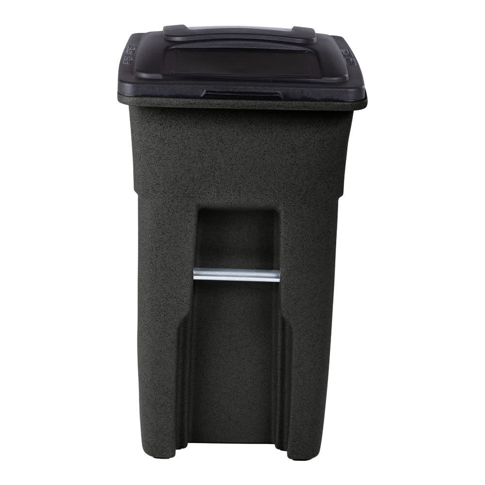 32 Gallon Blackstone Trash Can with Quiet Wheels and Attached Lid ANA32-10767