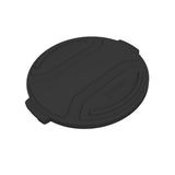 32 Gallon Round Trash Can Lid Black RND32-L0200