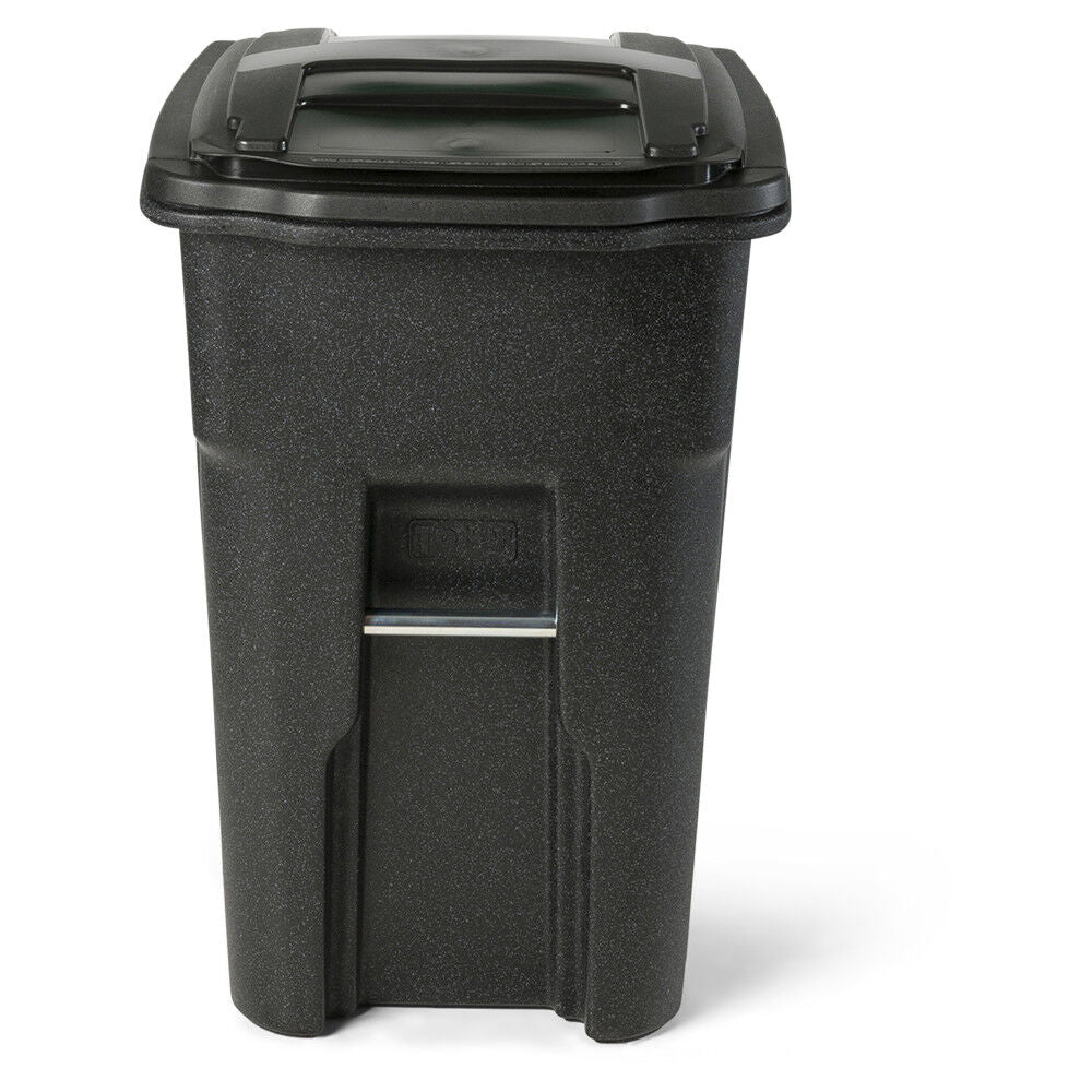 48 Gallon Trash Can with Smooth Wheels and Lid ANA48-56599