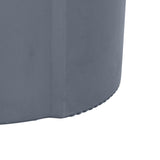 55 Gallon Round Trash Can with Lift Handle Dark Gray Granite RND55-B0149