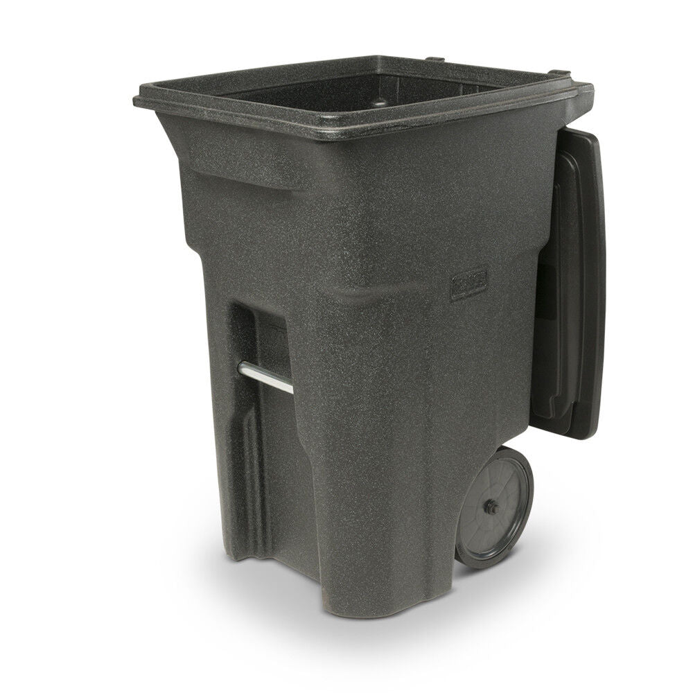 64 Gallon Trash Can with Smooth Wheels and Lid ANA64-10548