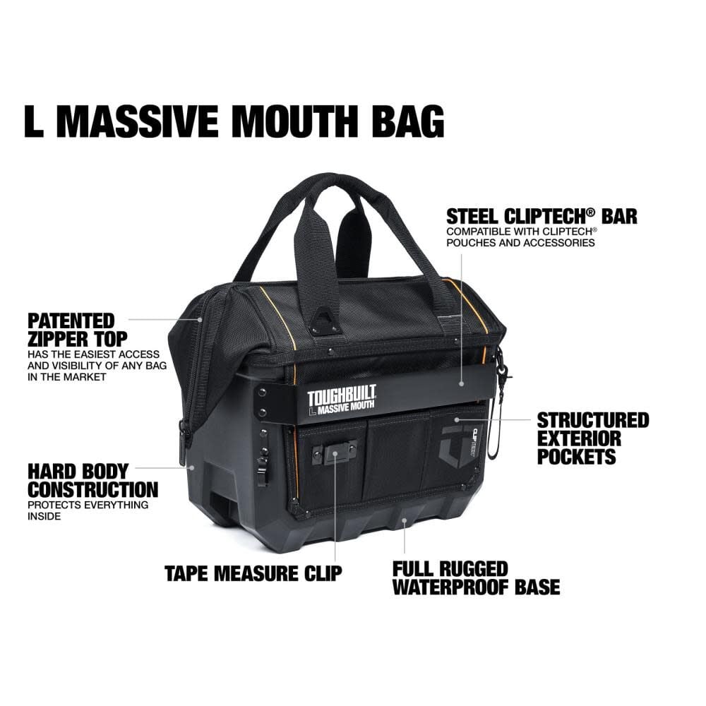 Large Massive Mouth Toolbag TB-CT-62-16A-1BES