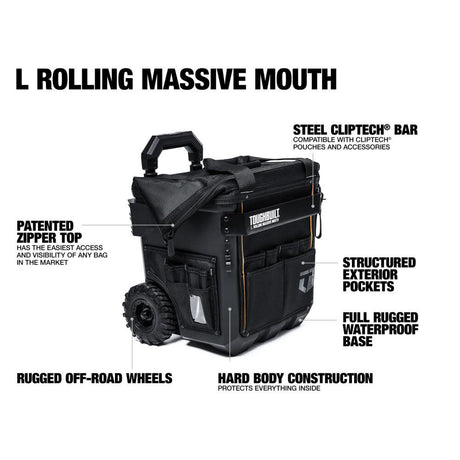 Large Rolling Massive Mouth TB-CT-61-14-1BES