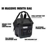 Medium Massive Mouth Tool Bag TB-CT-62-12-1BES