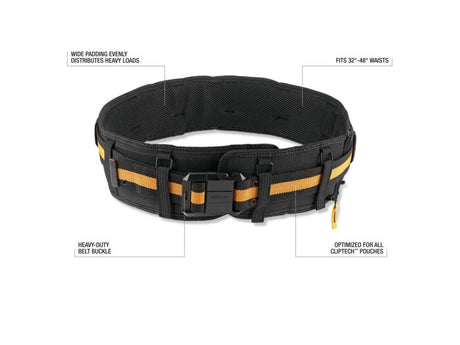 Pro Padded Belt Heavy Duty Buckle TB-CT-41P-BES