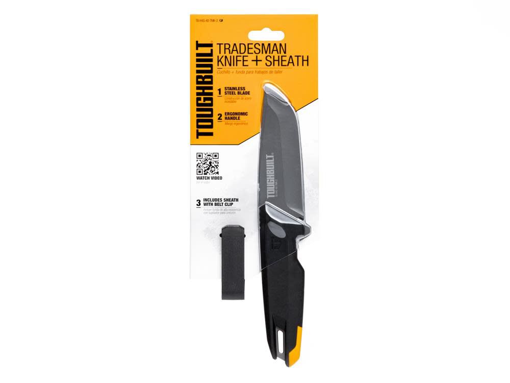 Tradesman Knife & Sheath TB-H4S-40-TMK-2-6BES