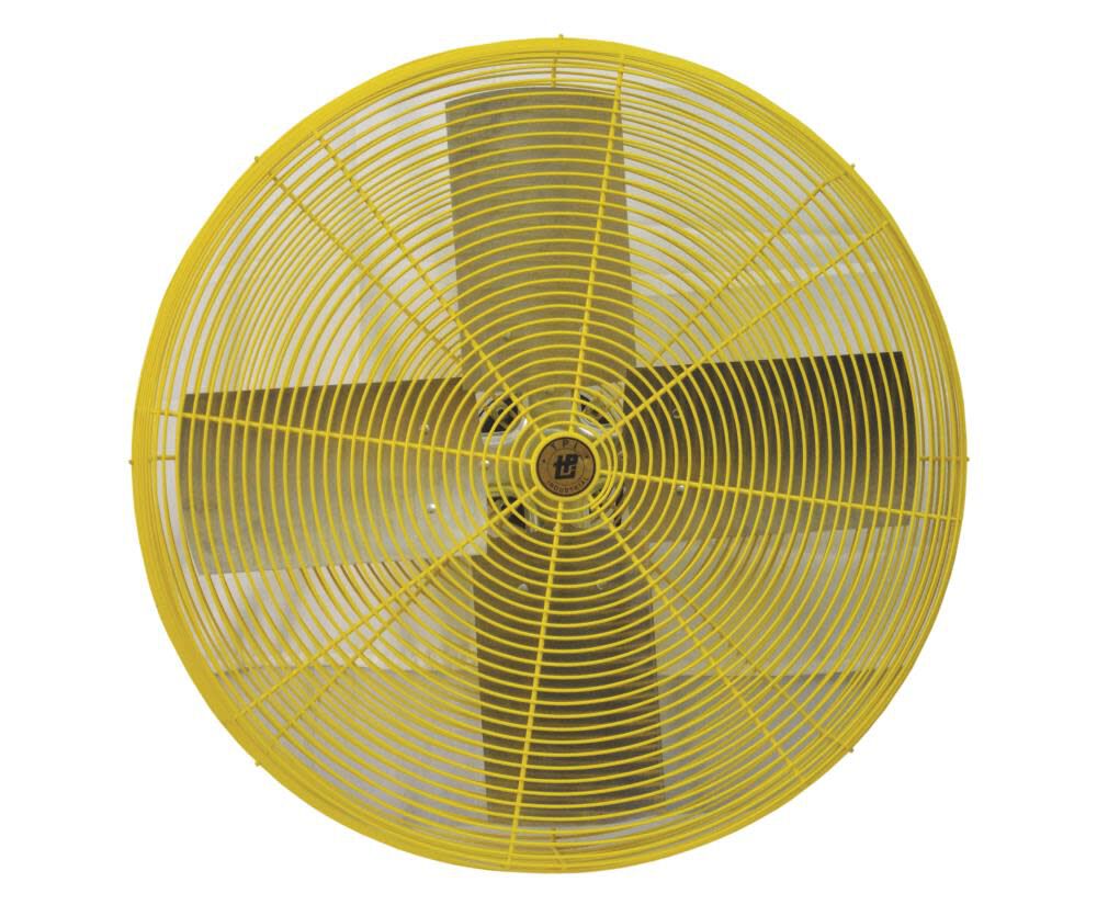 24In Assembled Industrial Air Circulator Head Safety Yellow 1/2HP HDH24JR