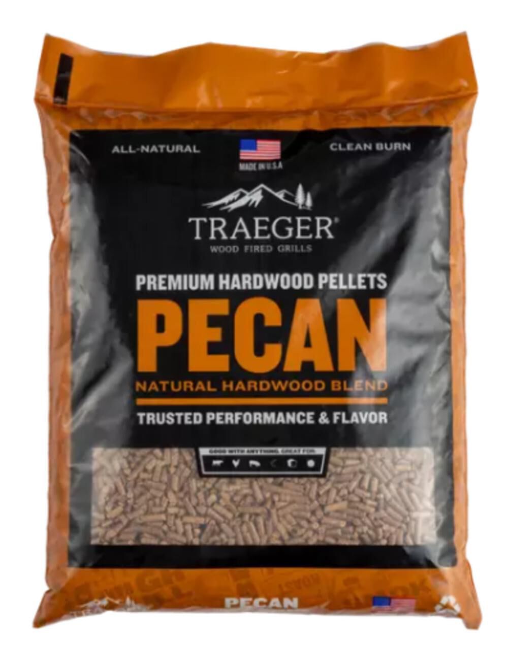 Pecan BBQ Wood Pellets 20lb Bag PEL314