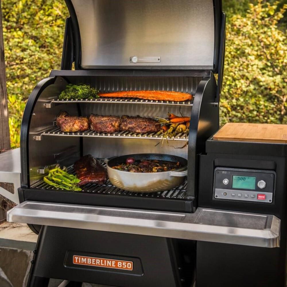 Timberline 850 Wi-Fi Controlled Wood Pellet Grill TFB85WLE