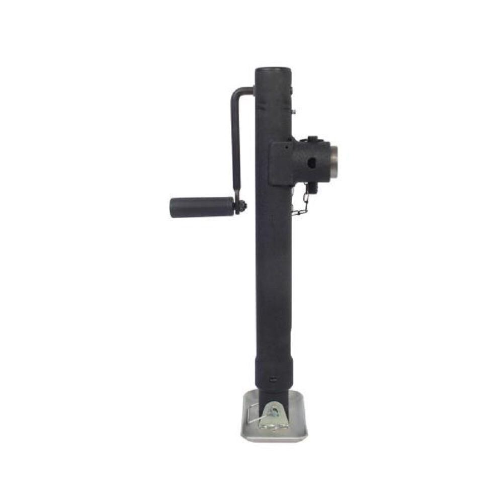 Blackout 2000 lbs Side Wind Welded Pipe Mount Jack - 15 inch Travel BSJPSW04